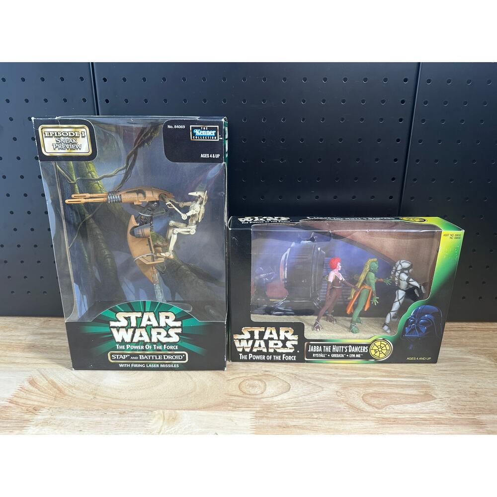 Lot of 2 Star Wars Action Figures NIB